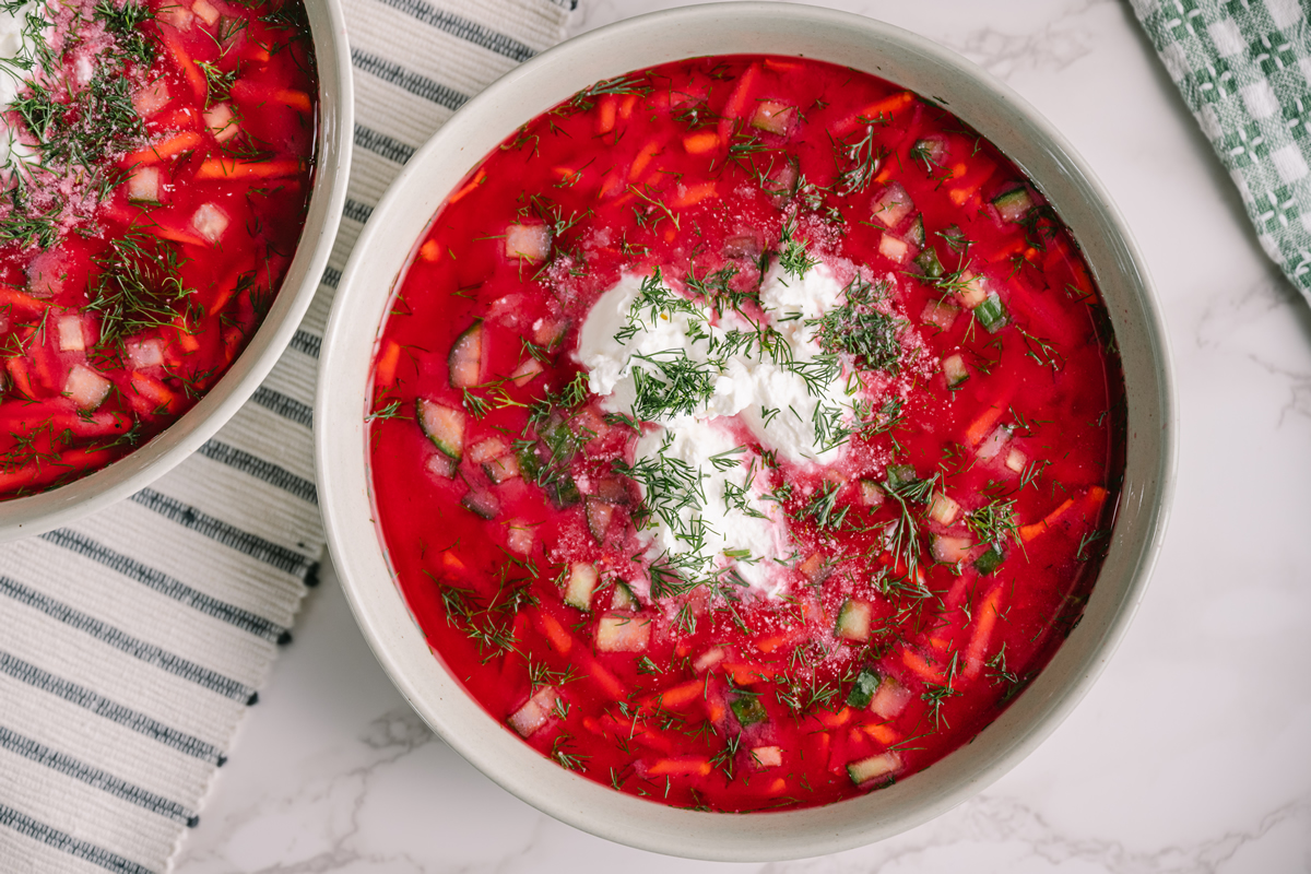 Pickled Beet Borscht