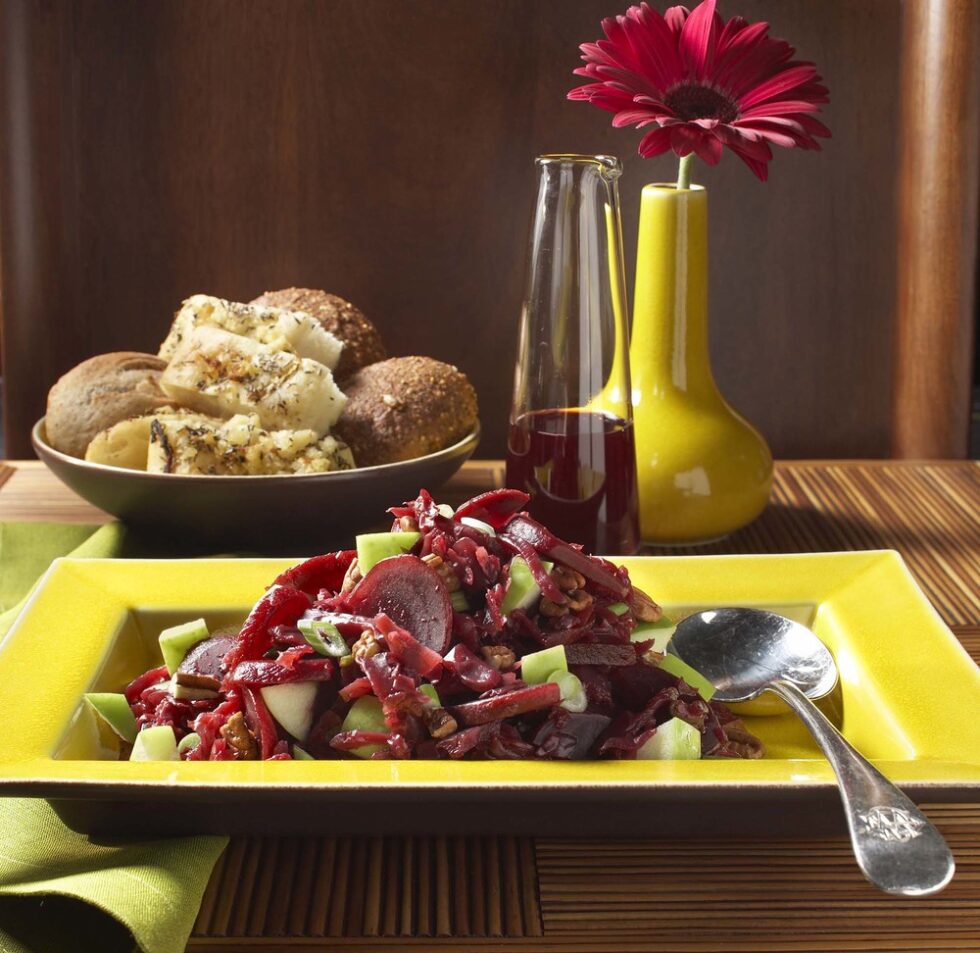 Autumn Beet and Red Cabbage Salad Aunt Nellie's