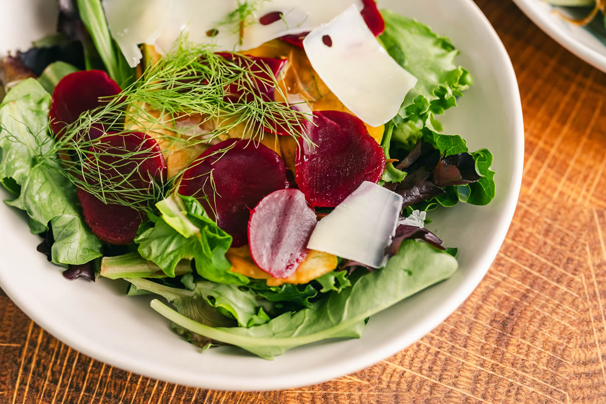 Beet & Fennel Salad with Balsamic Vinaigrette