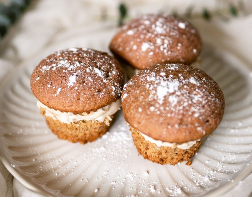 Three Layer Beet Cupcakes