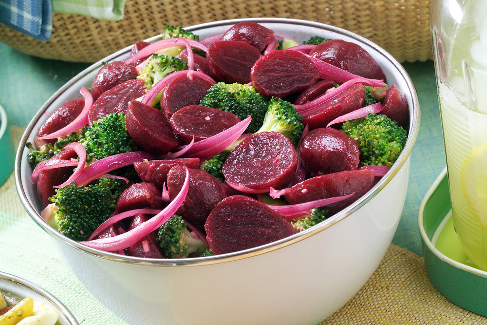 Beet & Broccoli Salad Dijon