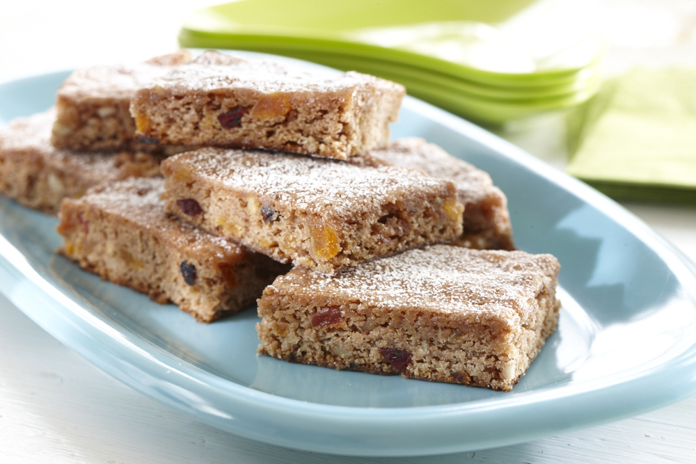 Spicy Beet, Fruit & Nut Bars