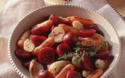 Thyme-Scented Roasted Vegetables & Beets