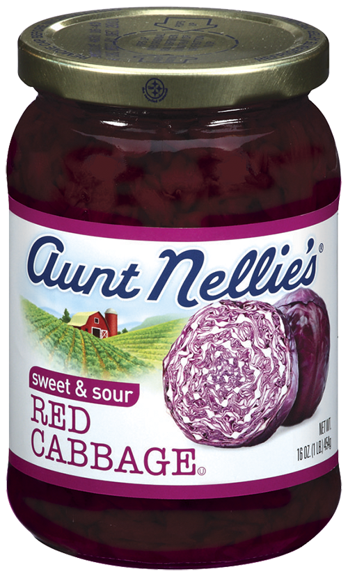 Sweet & Sour Red Cabbage - Aunt