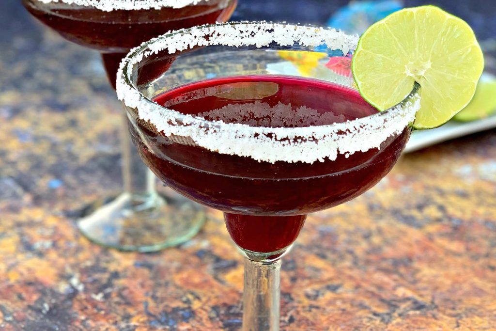 Shaken Beet Margaritas