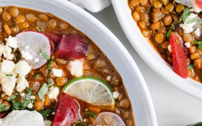 Beet Lentil Chili