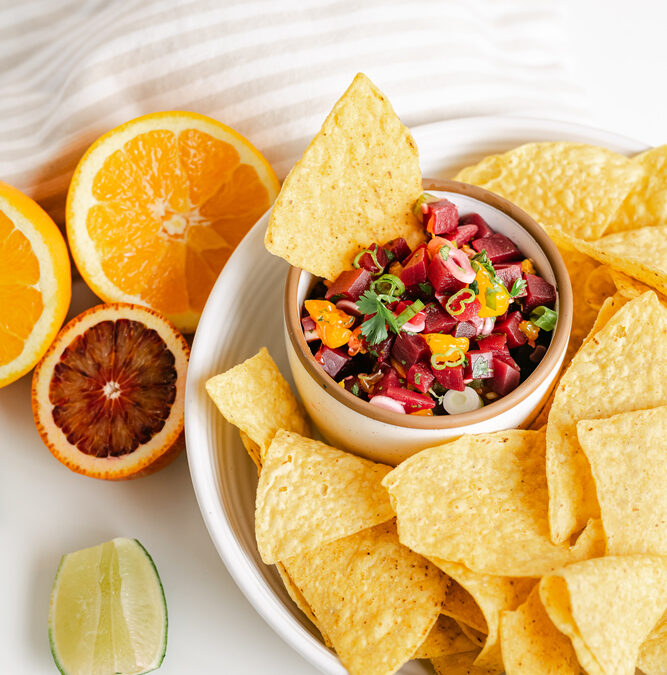 Festive Beet & Citrus Salsa