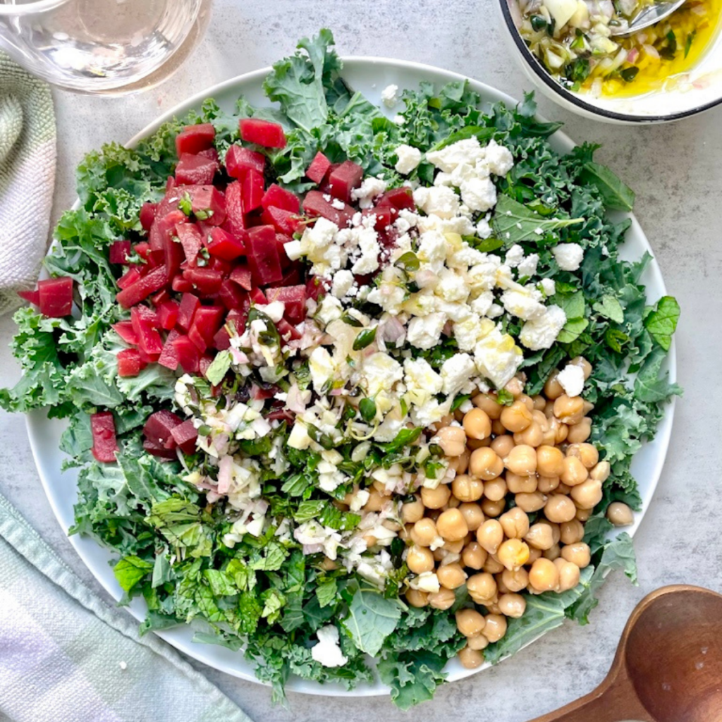 Beet & Chickpea Salad​
