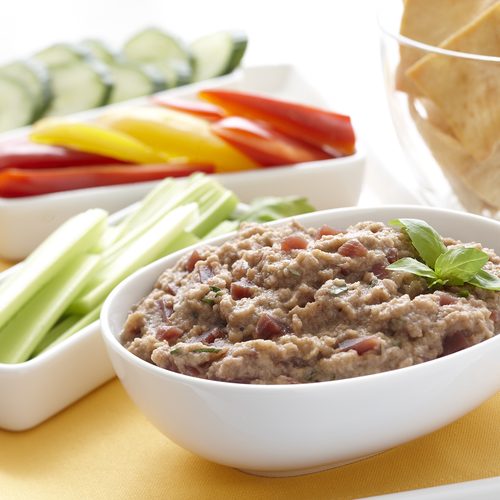 Herbed Eggplant Beet Dip