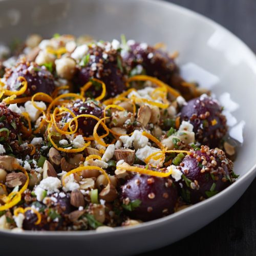 Pickled-Beet-Red-Quinoa-Salad-with-Orange-Vinaigrette