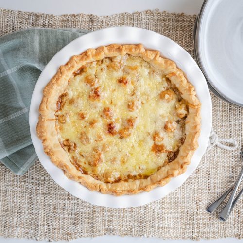 french onion pie aunt nellies